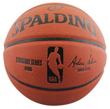 Spurs David Robinson Authentic Signed Spalding Basketball BAS Witnessed #WY58078