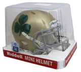 Marcus Freeman Signed/Auto Mini Shamrock Helmet Notre Dame Beckett 204853