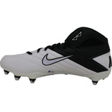 Christian McCaffrey Autographed/Signed Black White Nike Cleats Beckett 44988