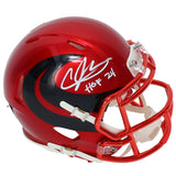 Andre Johnson Autographed "HOF 24" Texans Alternate Mini Helmet Beckett