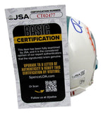 Ronnie Brown Signed/Autographed Dolphins Mini Football Helmet JSA 213134