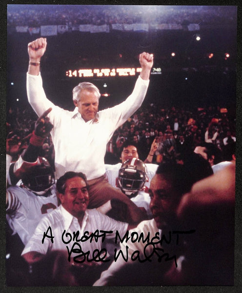 Bill Walsh HOF Coach 49ers Signed/Inscribed 8x10 Photo PSA/DNA 213040