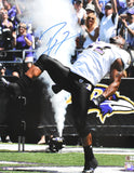 Ray Lewis Autographed Baltimore Ravens 16x20 Celebration Photo - Beckett W Holo