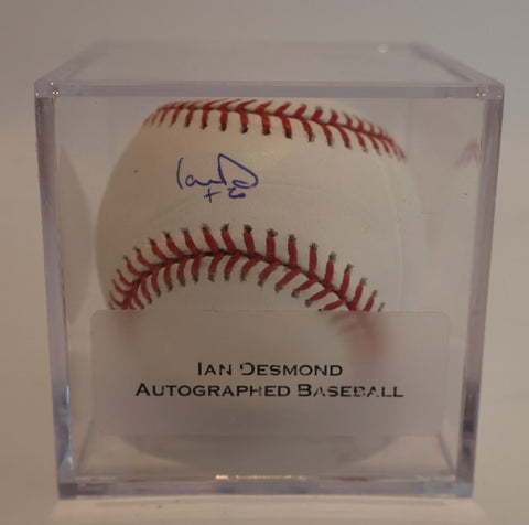 Ian Desmond Autographed Official Major League Baseball - MLB Authenticated