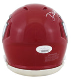 Chiefs Dante Hall Authentic Signed Speed Mini Helmet Autographed JSA Witness