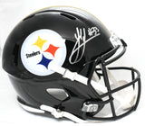 Jack Sawyer Signed Pittsburgh Steelers F/S Speed Helmet - Beckett W Holo *Silver