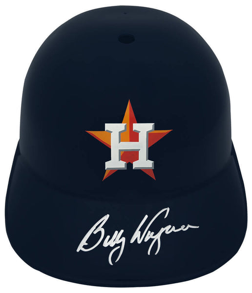 Billy Wagner Signed Houston Astros Rep Souvenir Batting Helmet - (SCHWARTZ COA)