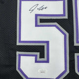 Autographed/Signed JASON WILLIAMS Sacramento Black Jersey PSA/DNA COA