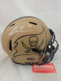 MIKE EVANS SIGNED TAMPA BAY BUCCANEERS STS 2 SPEED AUTHENTIC HELMET BAS