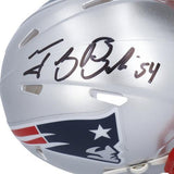 Tedy Bruschi New England Patriots Autographed Riddell Speed Mini Helmet
