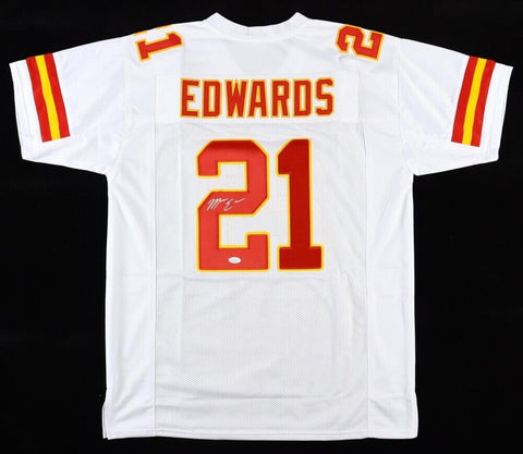 Mike Edwards Signed Kansas City Chiefs Home Jersey (JSA COA) Super Bowl LV Champ