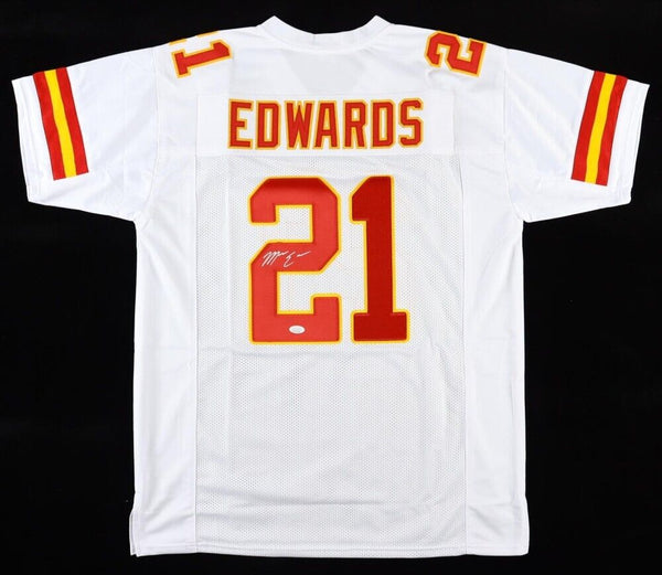 Mike Edwards Signed Kansas City Chiefs Home Jersey (JSA COA) Super Bowl LV Champ