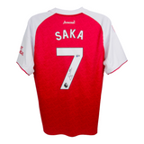 Bukayo Saka Signed Arsenal Home Soccer Jersey #7 with Beckett COA