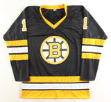 Rejean Lemelin Signed Boston Bruins Jersey Inscribed "90 Jennings" (All World)
