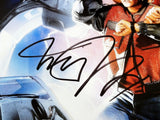 MICHAEL J FOX CHRISTOPHER LLOYD AUTOGRAPHED BACK TO FUTURE MOVIE POSTER BECKETT