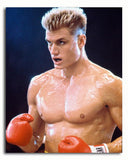 Dolph Lundgren Signed "Rocky IV" Movie Script Inscribed "Drago" (JSA COA)