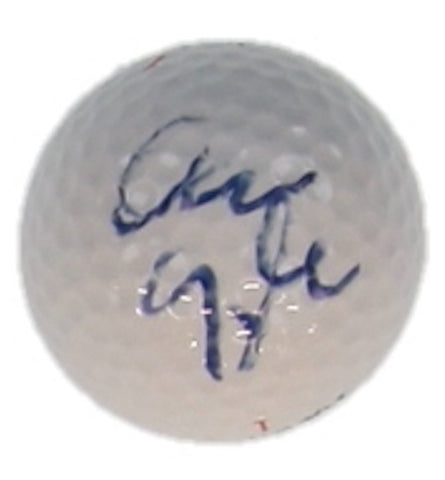 Dan Quayle Signed Spalding Golf Ball (JSA COA) Ex Vice President under Bush Sr.