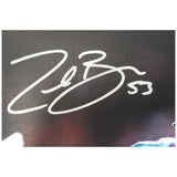 Zack Baun Autographed Philadelphia Eagles 16x20 Photo Beckett Witness 52876