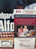 Edgardo Alfonzo Autographed Sports Spectrum Magazine (July-August 2001) JSA COA