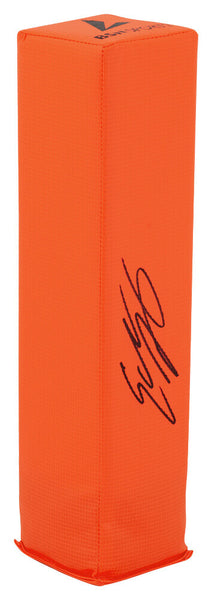 Eddie Lacy (PACKERS) Signed BSN Orange Endzone Football Pylon - (SCHWARTZ COA)