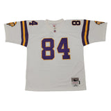 Randy Moss Signed Minnesota Vikings 1998 White Mitchell & Ness Jersey Beckett