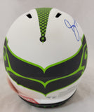 DREW LOCK SIGNED SEAHAWKS LUNAR ECLIPSE SPEED AUTHENTIC HELMET BECKETT COA