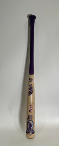 Larry Walker Rockies Autographed/Inscribed Cooperstown LE-133 Bat MLB COA