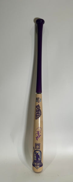 Larry Walker Rockies Autographed/Inscribed Cooperstown LE-133 Bat MLB COA