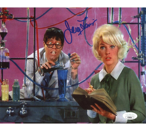 Jerry Lewis Signed Unframed 8x10 The Nutty Professor Science Lab Photo