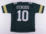 Jan Stenerud Signed Packers Jersey (PSA COA) Green Bay Kicker (1980-1983) H O F