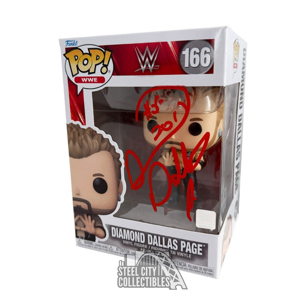 Diamond Dallas Page HOF 2017 Autographed WWE Funko Pop - Fanatics