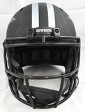 Javonte Williams Signed Cowboys F/S Eclipse Speed Helmet - Beckett W Holo *Blue