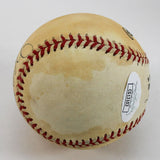 Joe Morgan Signed NL Baseball (JSA COA) Cincinnati Reds 10xAll Star 2nd Baseman