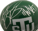 Andrew Bryniarski Signed Necessary Roughness Mini Helmet Wyatt JSA 11111