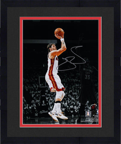 Signed Mike Miller Heat 11x14 Photo