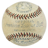 Yankees Babe Ruth Authentic Signed Baseball PSA/DNA #AO02746