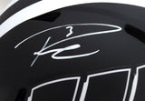 RUSSELL WILSON AUTOGRAPHED WISCONSIN ECLIPSE FULL SIZE AUTH HELMET BECKETT 18236