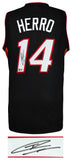Tyler Herro Signed Black Custom Basketball Jersey - (BECKETT COA)