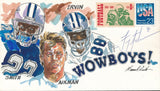 Troy Aikman HOF Signed/Auto FDC Envelope Dallas Cowboys PSA/DNA 210357