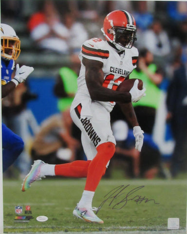 Josh Gordon Cleveland Browns Autographed/Signed 16x20 Photo JSA 135527