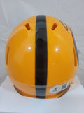 CAM HEYWARD SIGNED PITTSBURGH STEELERS THROWBACK SPEED MINI HELMET BECKETT QR
