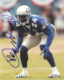 Shawn Springs Autographed Signed 8x10 Photo Seattle Seahawks MCS Holo #63039