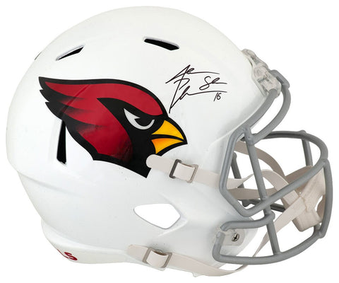Jake Plummer Signed Cardinals (Current) Riddell F/S Rep Helmet w/Snake (SS COA)