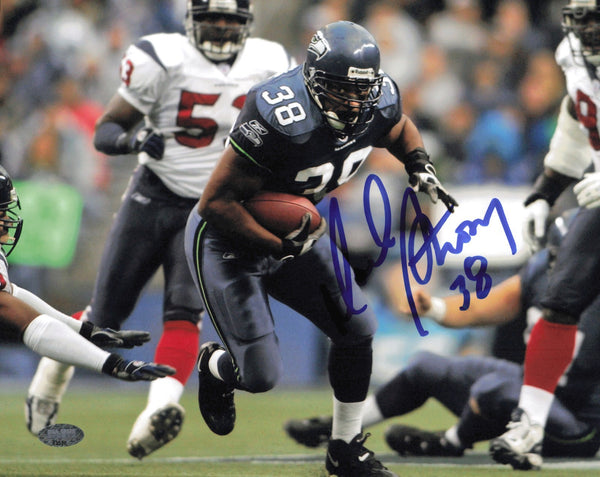 Mack Strong Autographed Signed 8x10 Photo Seattle Seahawks MCS Holo #63520