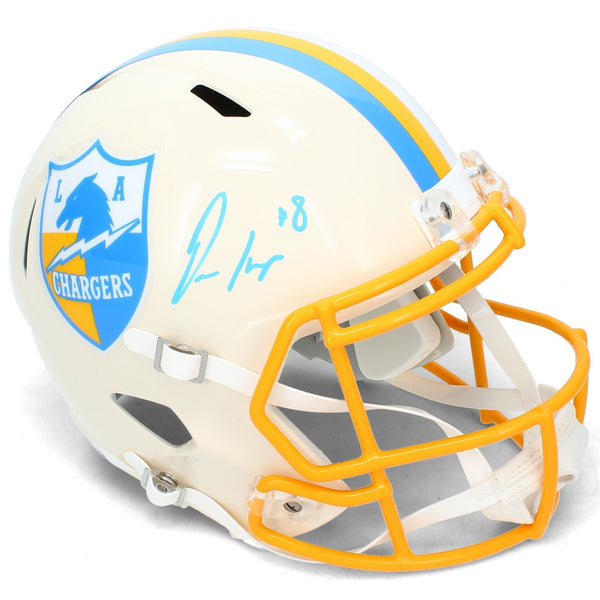 Omarion Hampton Autographed RETRO Speed Full Size Helmet Beckett