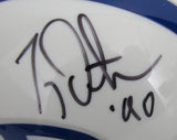 Ty Detmer Signed/Autographed White BYU Cougars Mini Football Helmet JSA 213117