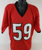 Broderick Jones Signed Georgia Bulldogs Jersey (JSA COA) Steeler 2023 1st Rnd Pk