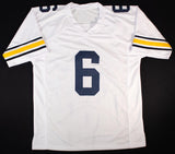 Tyrone Wheatley Signed Michigan Wolverines Jersey (Beckett) New York Giants R.B.
