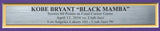Kobe Bryant Framed Lakers 31x19 Last Game Photo Collage