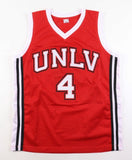Larry Johnson Signed UNLV Runnin' Rebels Jersey (Beckett) #1 Overall Pick 1991